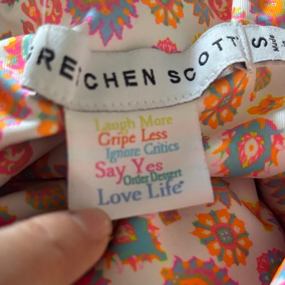 Gretchen Scott Designs Vibrant Floral Mini Dress - Picture 8 of 9